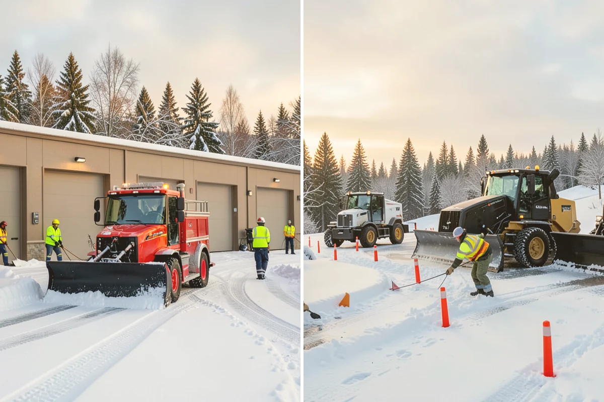 Medical Office Snow Removal in Kirkland, King County, WA - Identify patient drop-off, accessible stalls, and entry paths