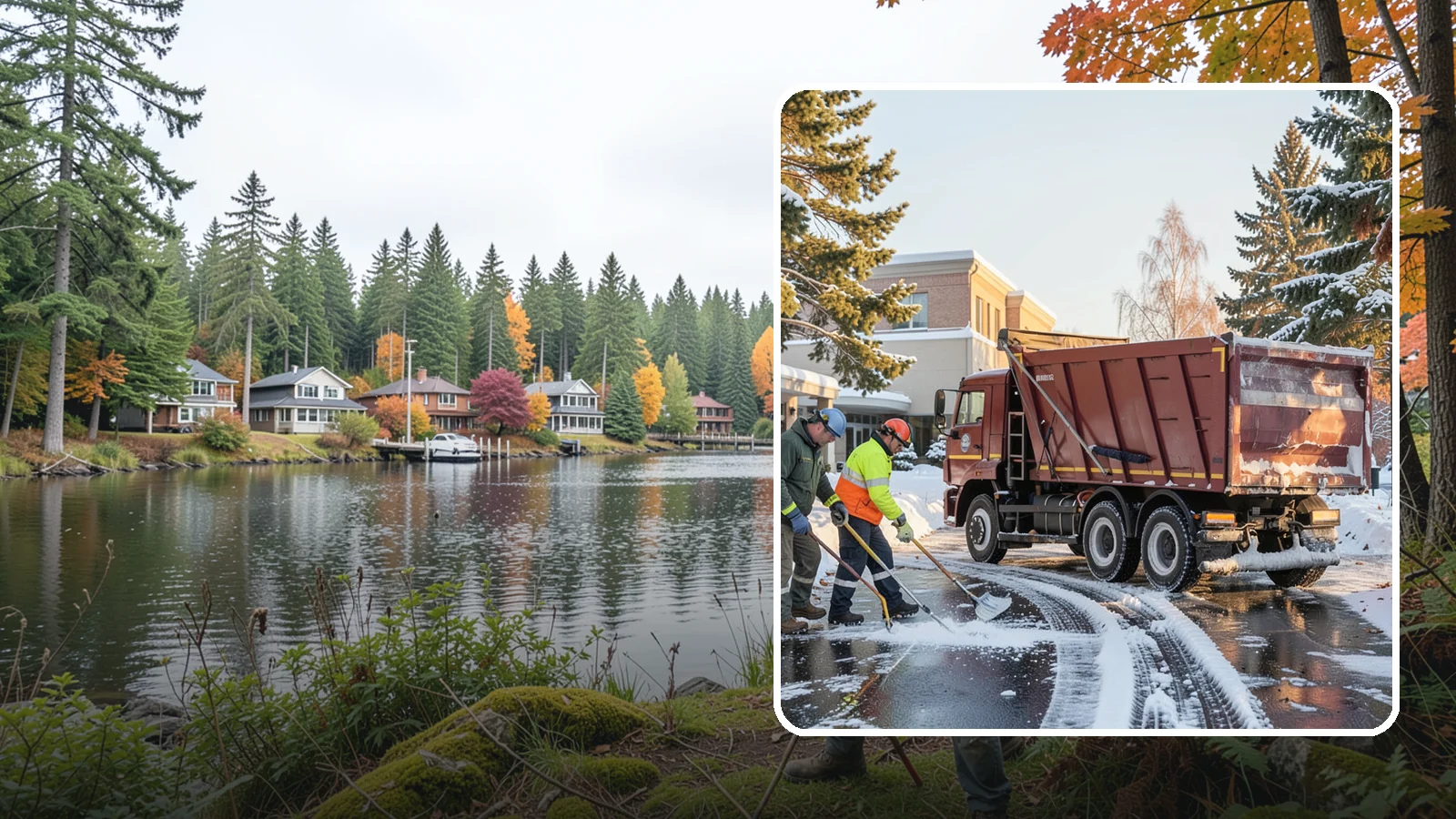 Medical Office Snow Removal in La Conner, Skagit County, WA - Keep patients and staff safe at your medical office with priority clearing of lots, entrances, and accessible routes.