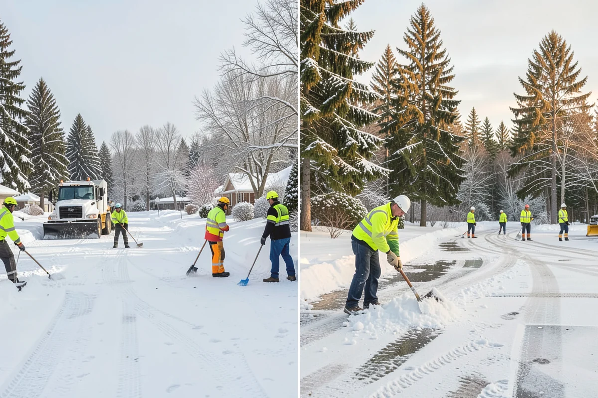 Medical Office Snow Removal in La Conner, Skagit County, WA - Identify patient drop-off, accessible stalls, and entry paths