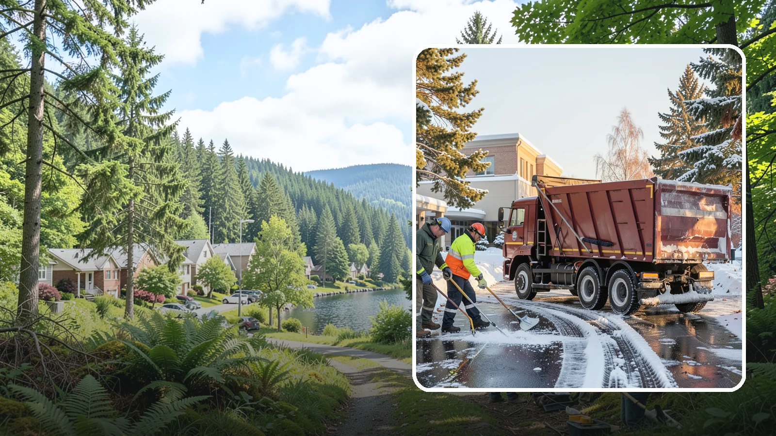 Medical Office Snow Removal in Lake Forest Park, King County, WA - Keep patients and staff safe at your medical office with priority clearing of lots, entrances, and accessible routes.