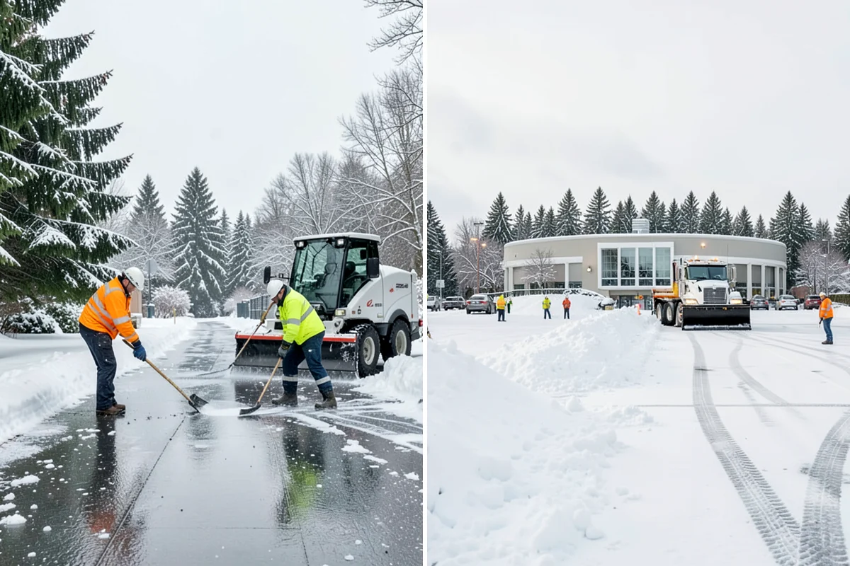 Medical Office Snow Removal in Lake Forest Park, King County, WA - Identify patient drop-off, accessible stalls, and entry paths