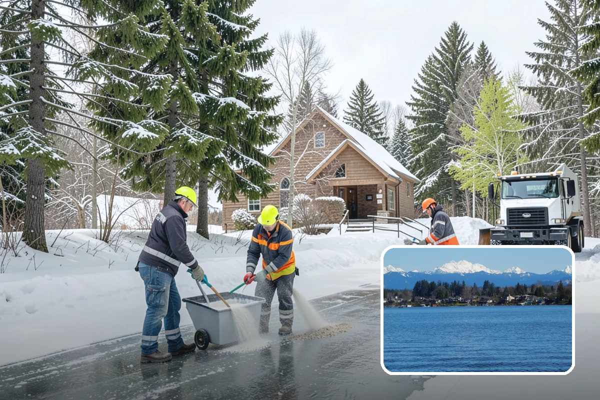 Medical Office Snow Removal in Lake Stevens, Snohomish County, WA - Priority clearing for patient drop-off and entrances