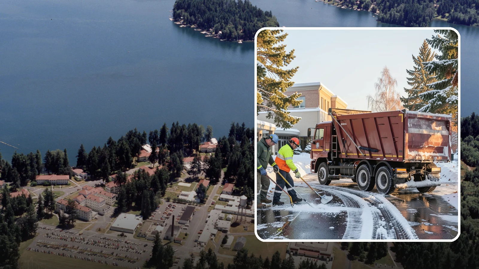 Medical Office Snow Removal in Lakewood, Pierce County, WA - Keep patients and staff safe at your medical office with priority clearing of lots, entrances, and accessible routes.