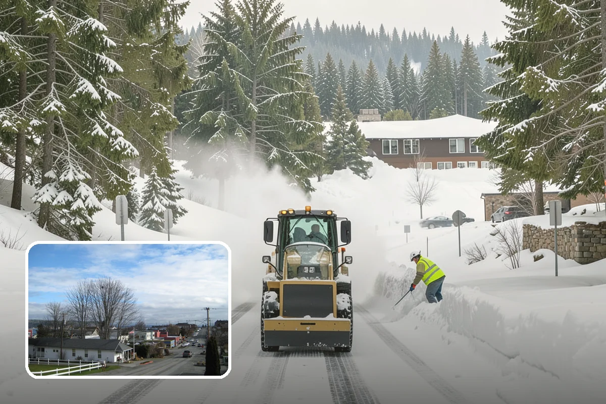 Medical Office Snow Removal in Langley, Island County, WA - Priority clearing for patient drop-off and entrances