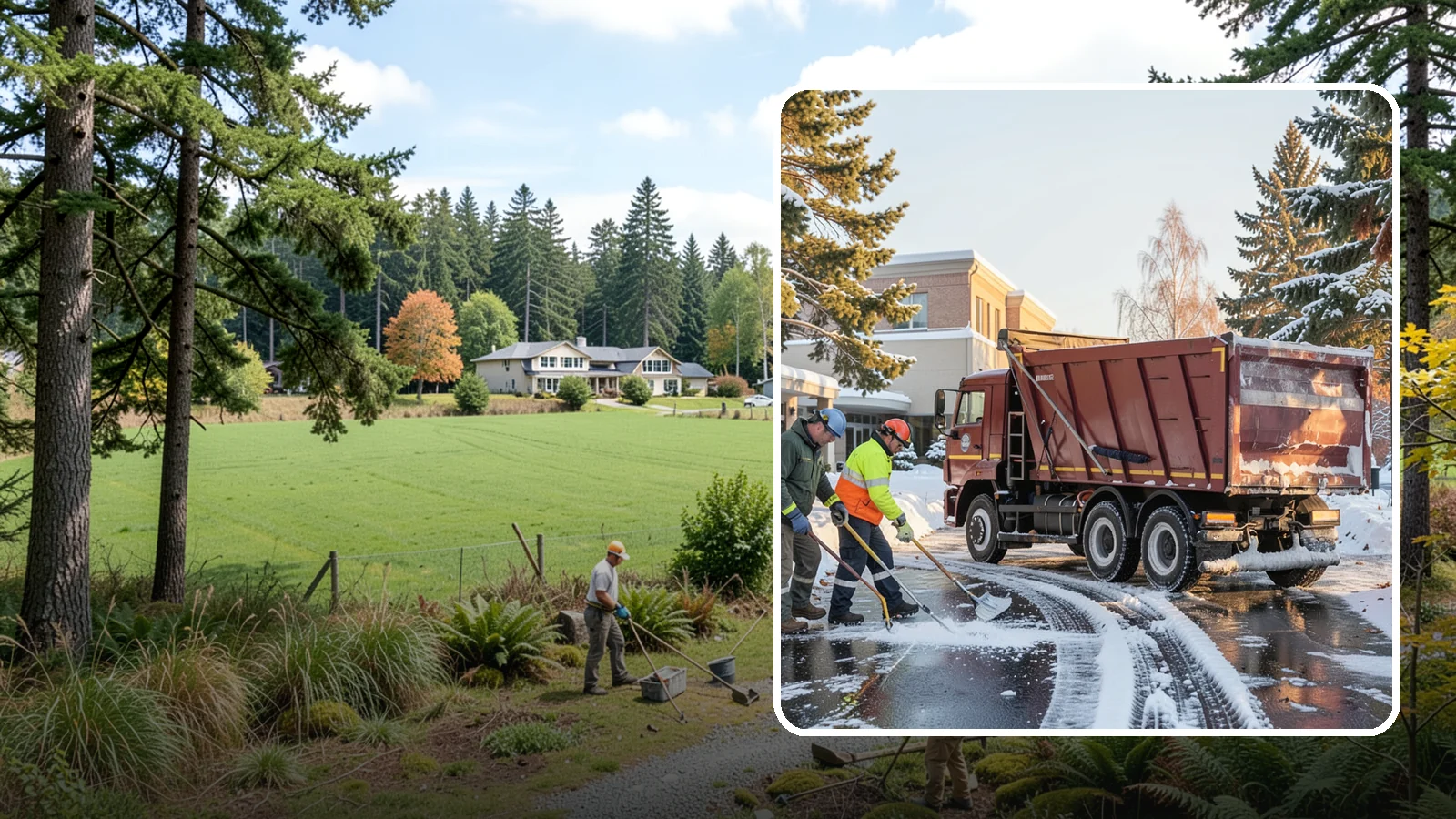 Medical Office Snow Removal in Lyman, Skagit County, WA - Keep patients and staff safe at your medical office with priority clearing of lots, entrances, and accessible routes.