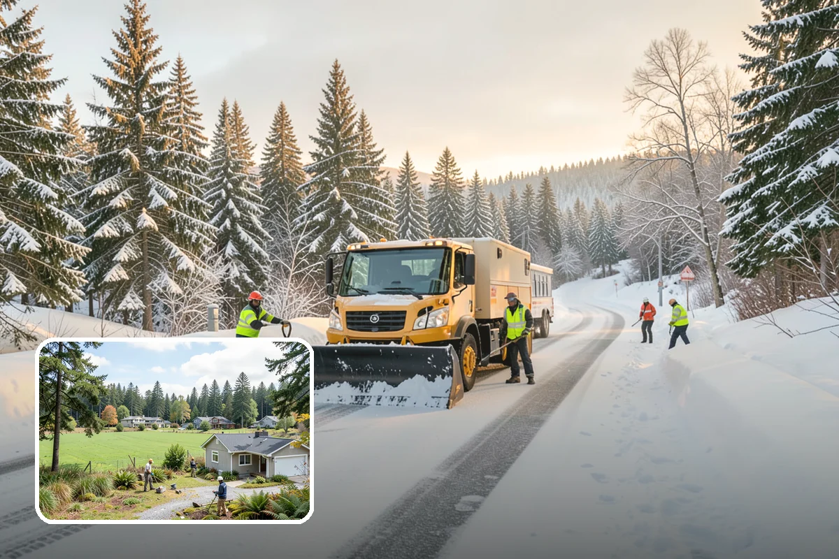 Medical Office Snow Removal in Lyman, Skagit County, WA - Priority clearing for patient drop-off and entrances