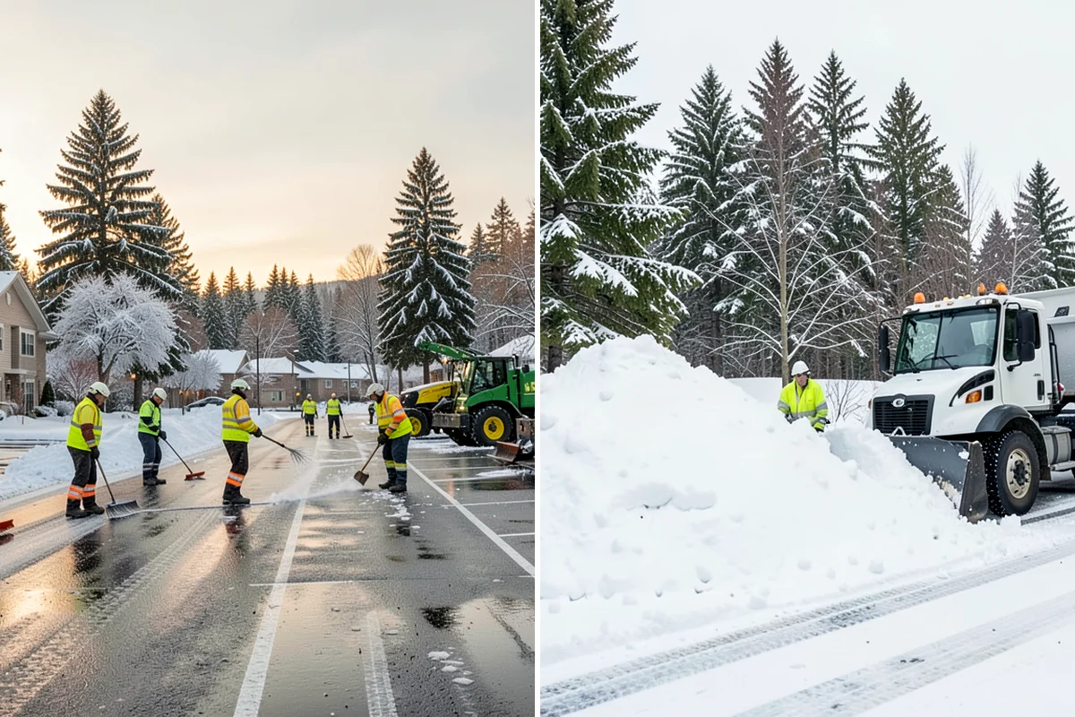 Medical Office Snow Removal in Lyman, Skagit County, WA - Identify patient drop-off, accessible stalls, and entry paths