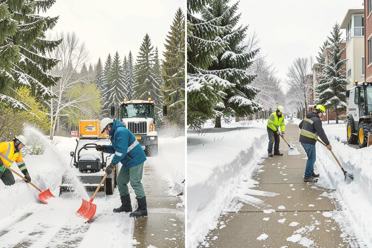 Medical Office Snow Removal in Lynnwood, Snohomish County, WA - Identify patient drop-off, accessible stalls, and entry paths