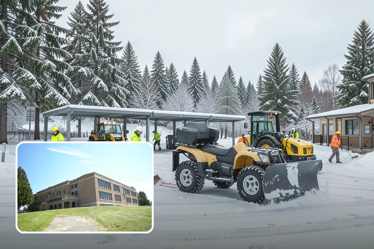 Medical Office Snow Removal in Maple Valley, King County, WA - Priority clearing for patient drop-off and entrances