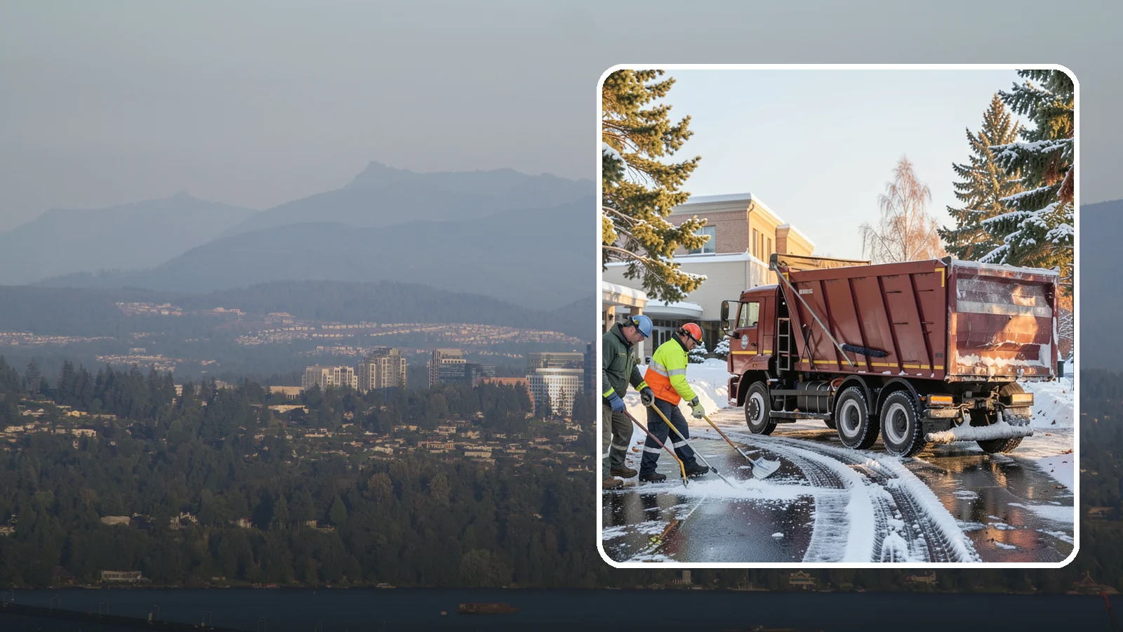 Medical Office Snow Removal in Medina, King County, WA - Keep patients and staff safe at your medical office with priority clearing of lots, entrances, and accessible routes.