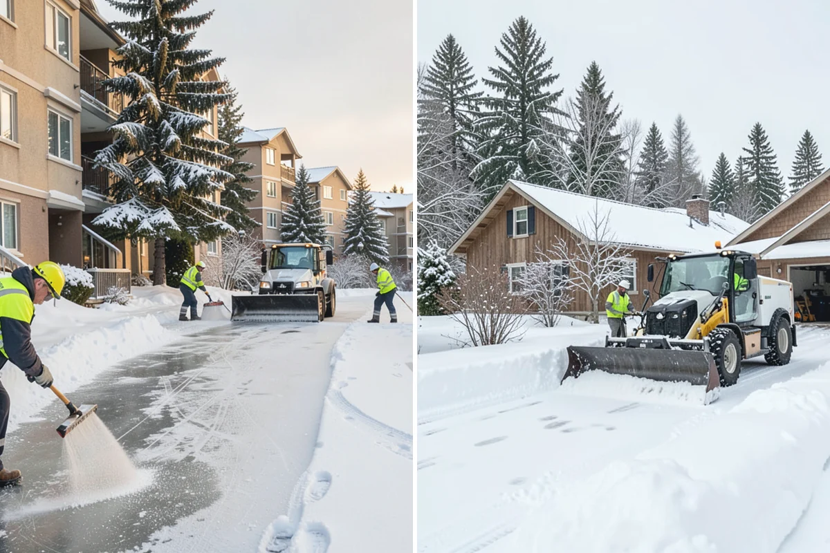 Medical Office Snow Removal in Medina, King County, WA - Identify patient drop-off, accessible stalls, and entry paths