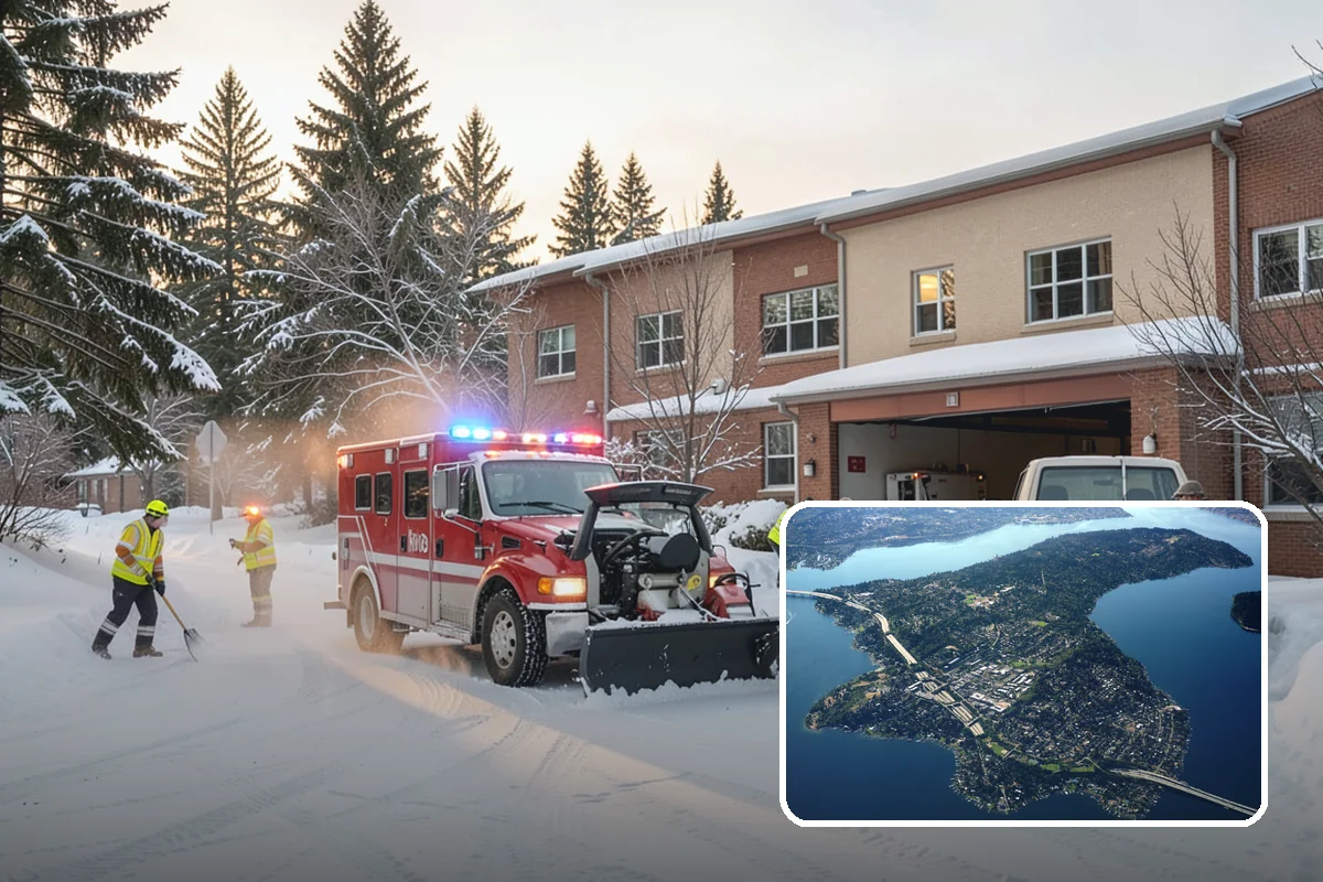 Medical Office Snow Removal in Mercer Island, King County, WA - Priority clearing for patient drop-off and entrances