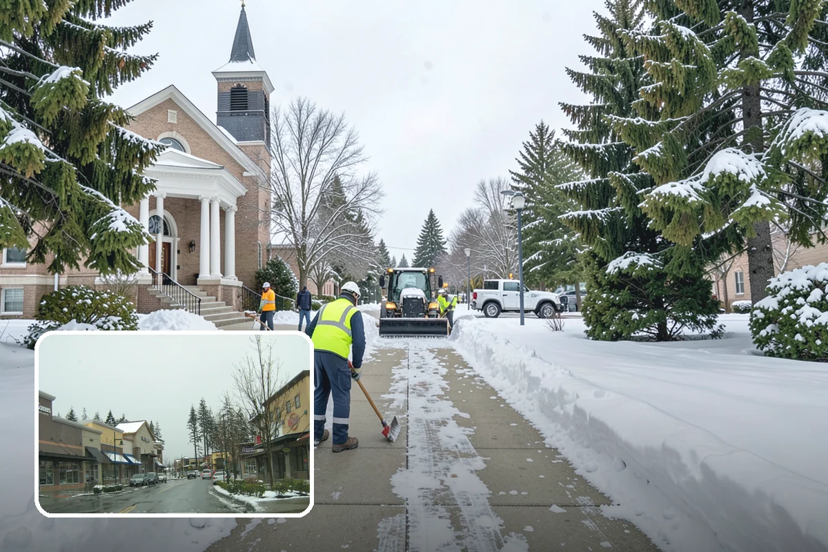 Medical Office Snow Removal in Mill Creek, Snohomish County, WA - Priority clearing for patient drop-off and entrances
