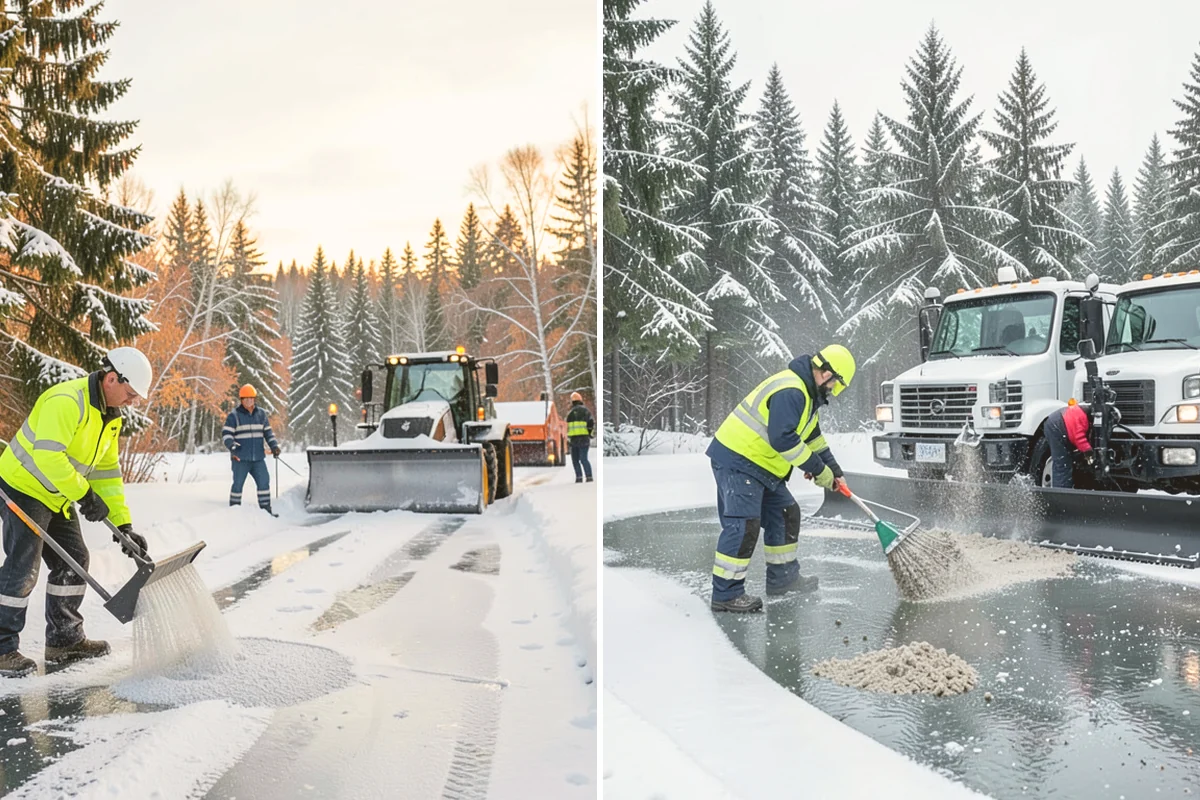 Medical Office Snow Removal in Milton, King County, WA - Identify patient drop-off, accessible stalls, and entry paths