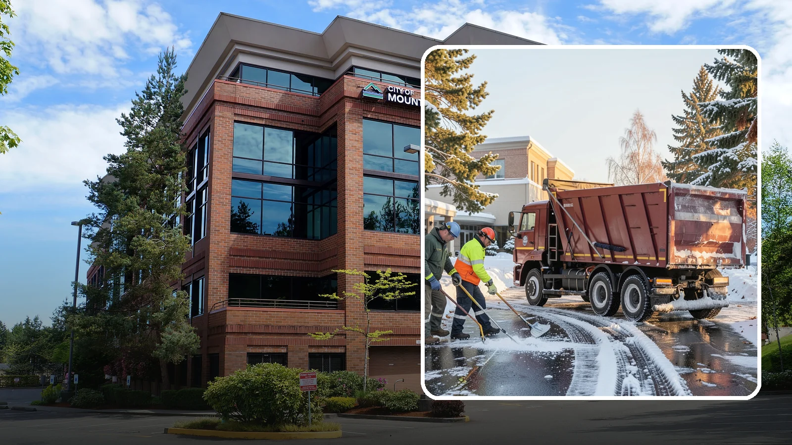 Medical Office Snow Removal in Mountlake Terrace, Snohomish County, WA - Keep patients and staff safe at your medical office with priority clearing of lots, entrances, and accessible routes.