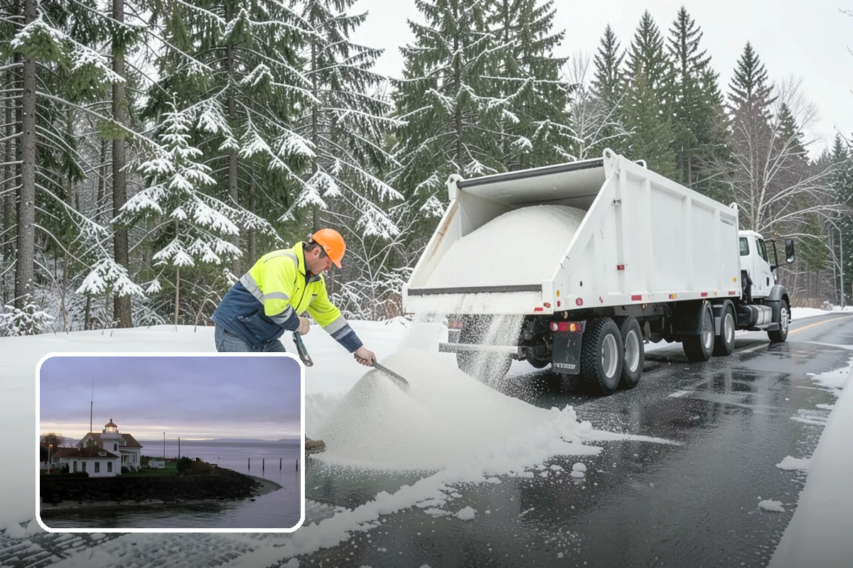 Medical Office Snow Removal in Mukilteo, Snohomish County, WA - Priority clearing for patient drop-off and entrances
