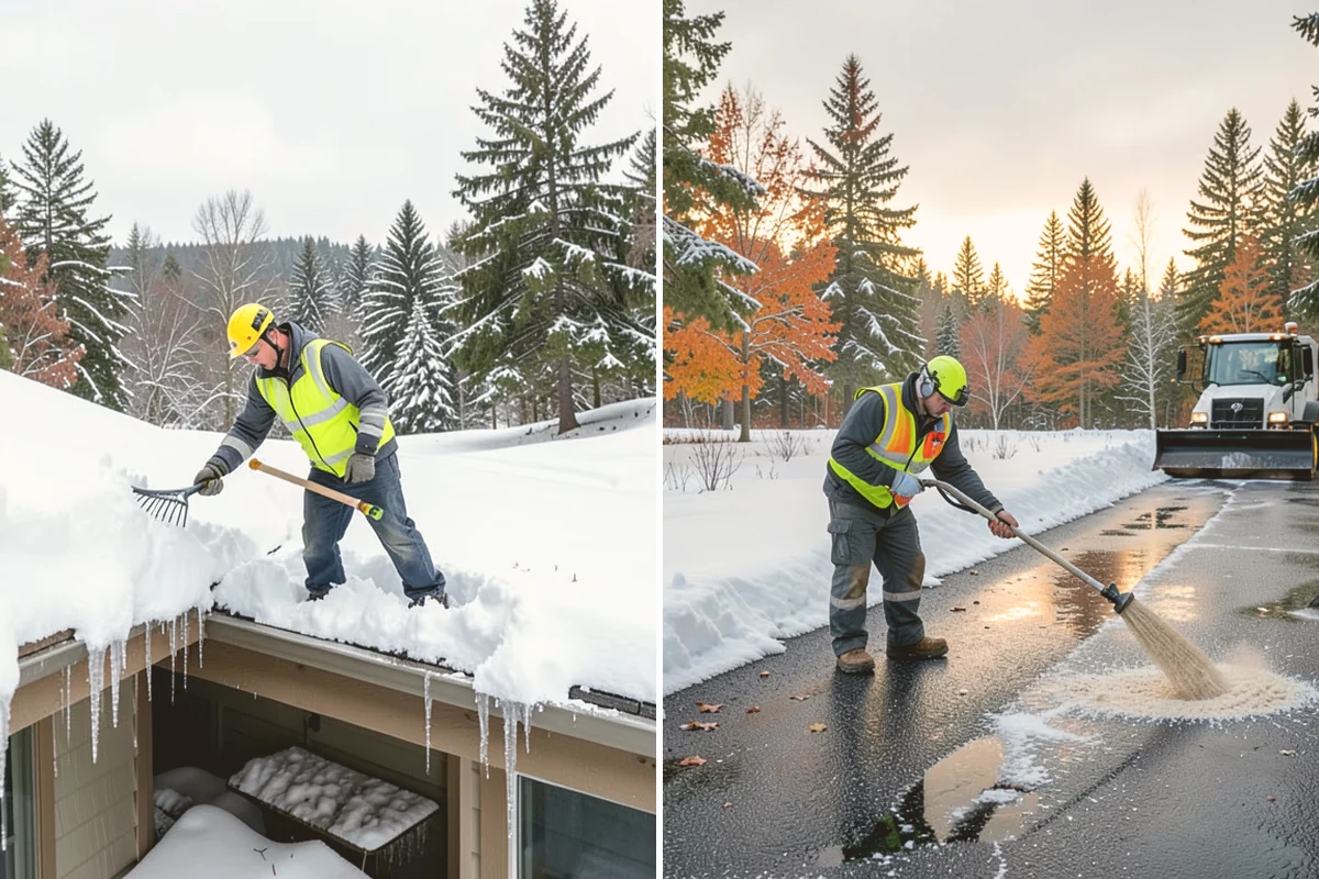 Medical Office Snow Removal in Newcastle, King County, WA - Identify patient drop-off, accessible stalls, and entry paths