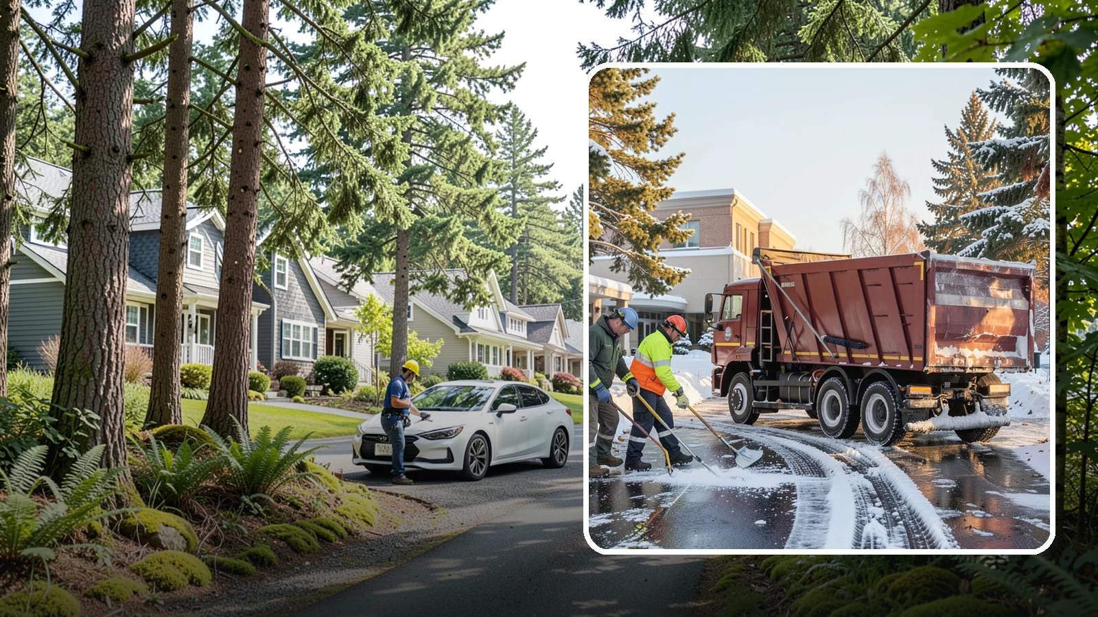 Medical Office Snow Removal in Normandy Park, King County, WA - Keep patients and staff safe at your medical office with priority clearing of lots, entrances, and accessible routes.