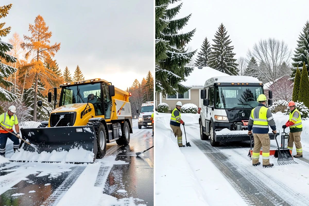 Medical Office Snow Removal in Normandy Park, King County, WA - Identify patient drop-off, accessible stalls, and entry paths