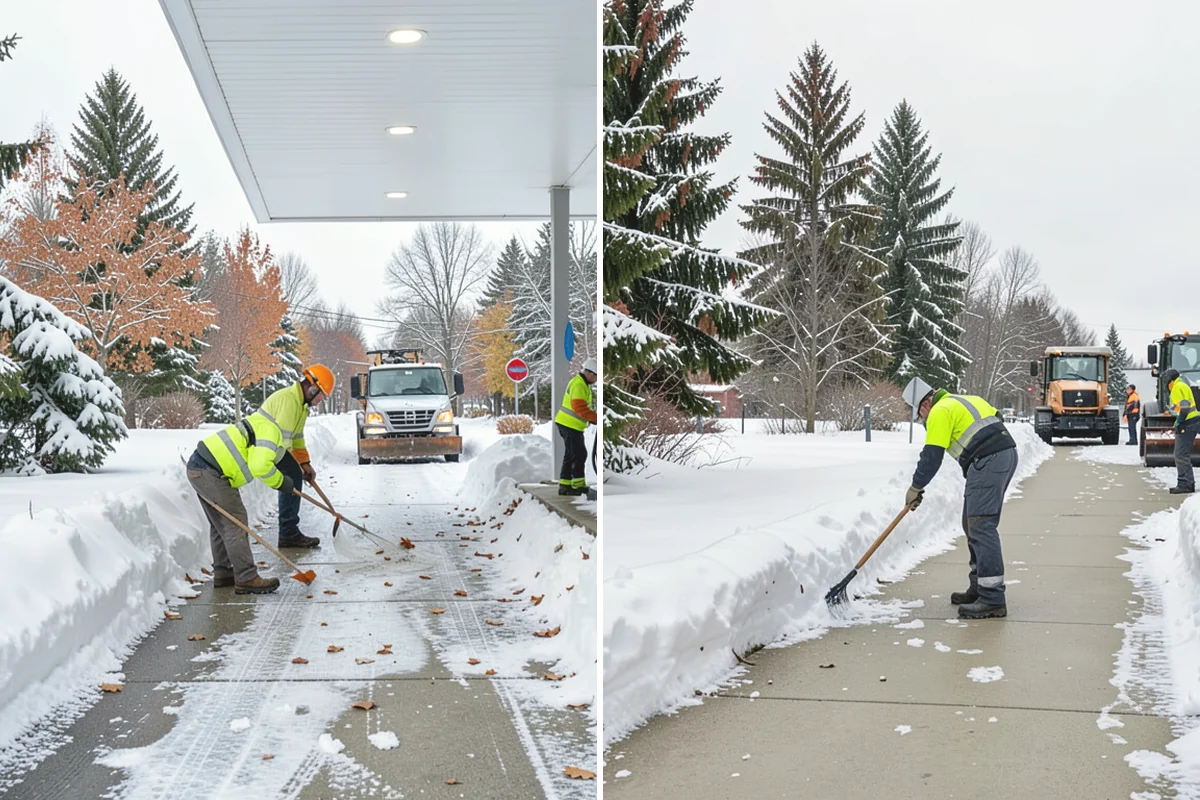 Medical Office Snow Removal in North Bend, King County, WA - Identify patient drop-off, accessible stalls, and entry paths