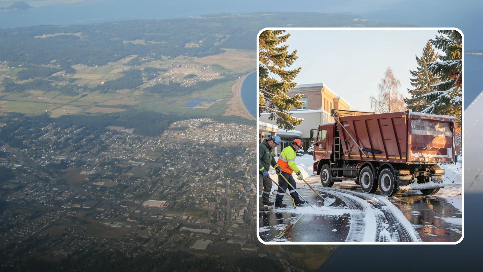 Medical Office Snow Removal in Oak Harbor, Island County, WA - Keep patients and staff safe at your medical office with priority clearing of lots, entrances, and accessible routes.