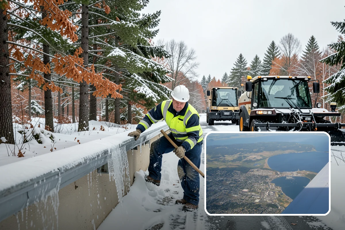 Medical Office Snow Removal in Oak Harbor, Island County, WA - Priority clearing for patient drop-off and entrances