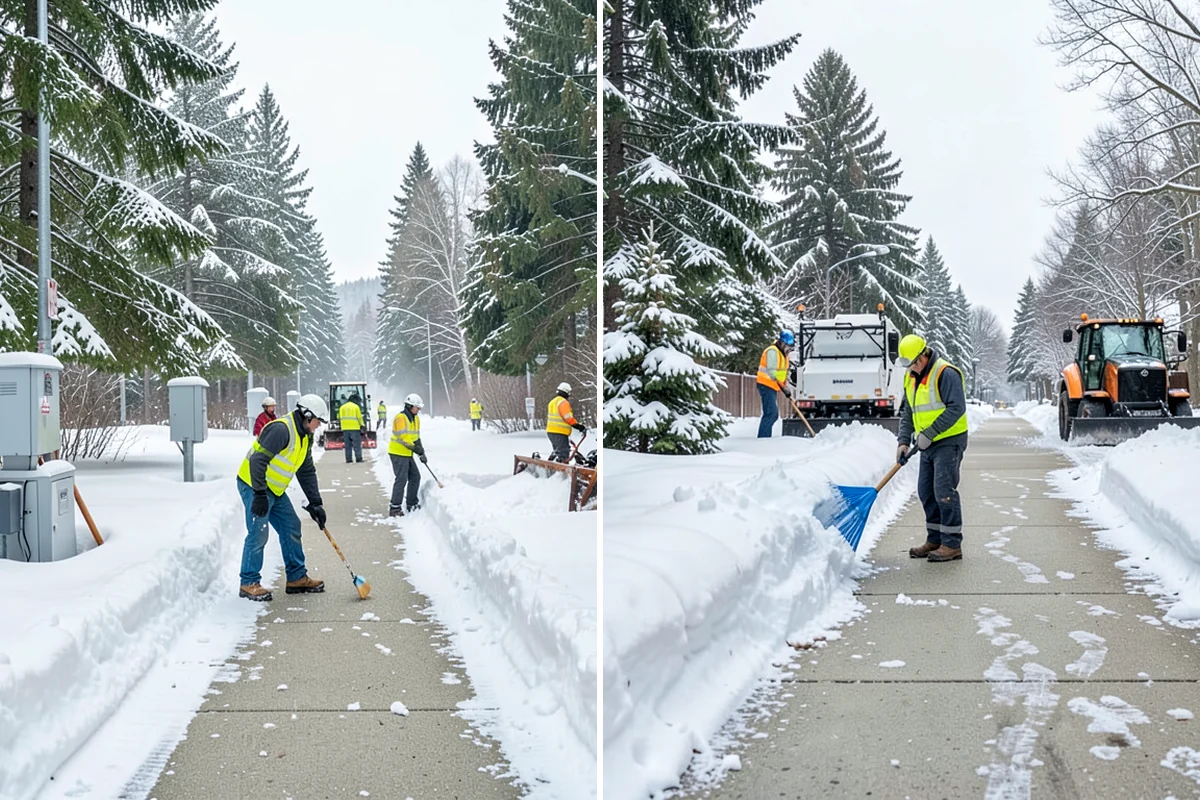 Medical Office Snow Removal in Pacific, King County, WA - Identify patient drop-off, accessible stalls, and entry paths