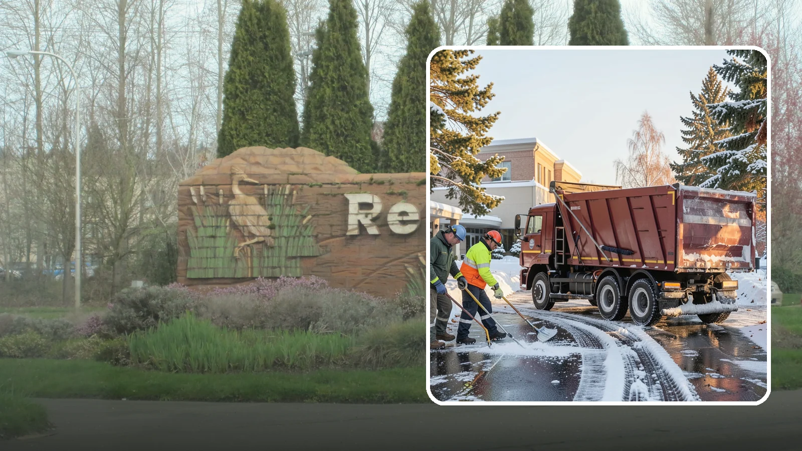 Medical Office Snow Removal in Renton, King County, WA - Keep patients and staff safe at your medical office with priority clearing of lots, entrances, and accessible routes.