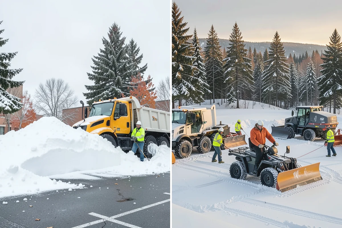 Medical Office Snow Removal in Renton, King County, WA - Identify patient drop-off, accessible stalls, and entry paths
