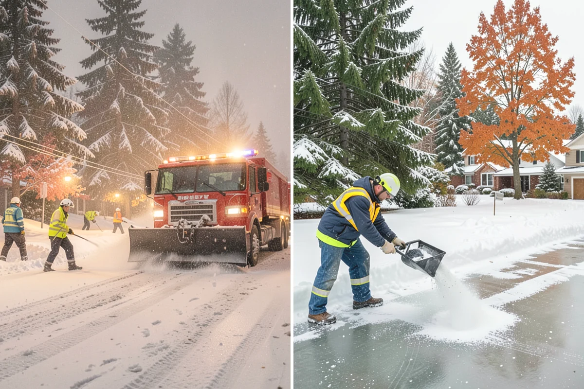 Medical Office Snow Removal in Ruston, Pierce County, WA - Identify patient drop-off, accessible stalls, and entry paths