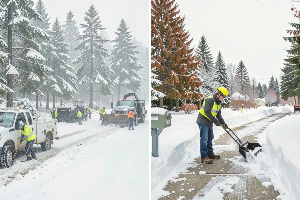 Medical Office Snow Removal in Sammamish, King County, WA - Identify patient drop-off, accessible stalls, and entry paths