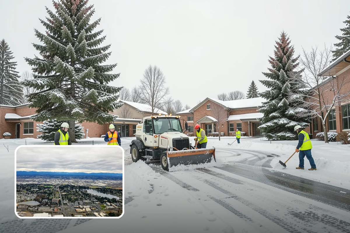 Medical Office Snow Removal in SeaTac, King County, WA - Priority clearing for patient drop-off and entrances