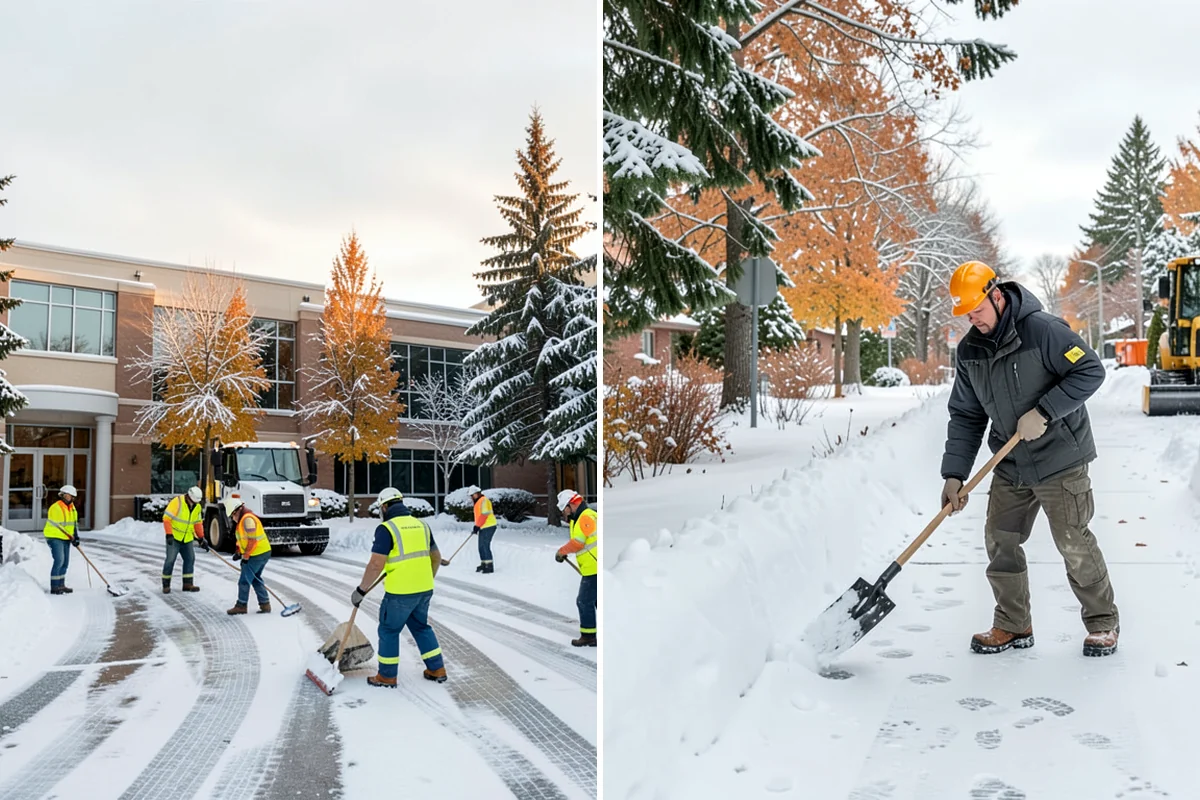 Medical Office Snow Removal in SeaTac, King County, WA - Identify patient drop-off, accessible stalls, and entry paths