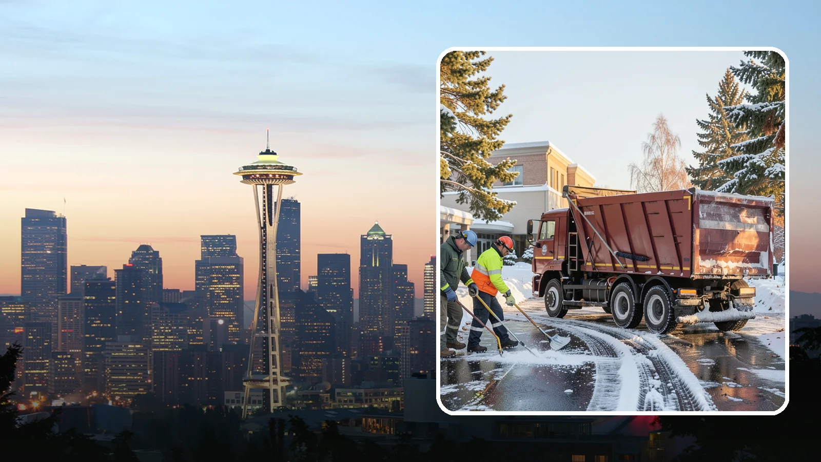 Medical Office Snow Removal in Seattle, King County, WA - Keep patients and staff safe at your medical office with priority clearing of lots, entrances, and accessible routes.