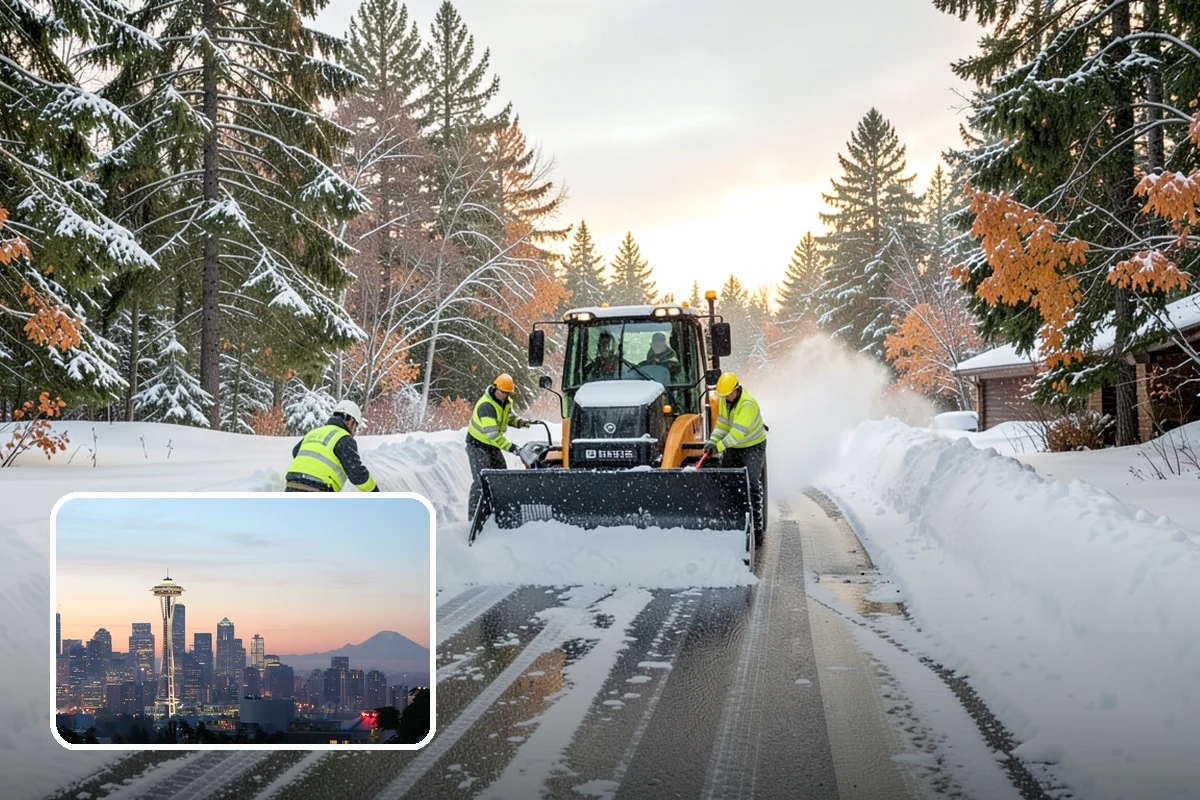 Medical Office Snow Removal in Seattle, King County, WA - Priority clearing for patient drop-off and entrances