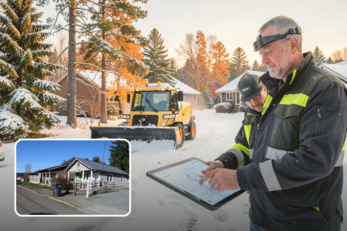 Medical Office Snow Removal in South Prairie, Pierce County, WA - Priority clearing for patient drop-off and entrances
