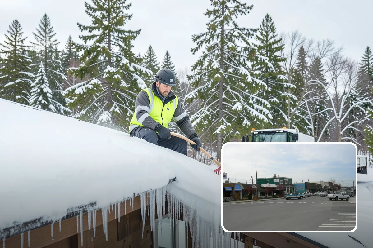 Medical Office Snow Removal in Stanwood, Snohomish County, WA - Priority clearing for patient drop-off and entrances