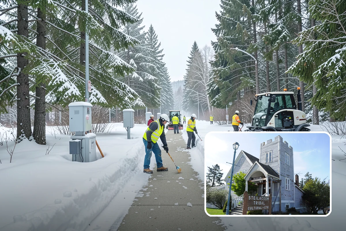 Medical Office Snow Removal in Steilacoom, Pierce County, WA - Priority clearing for patient drop-off and entrances