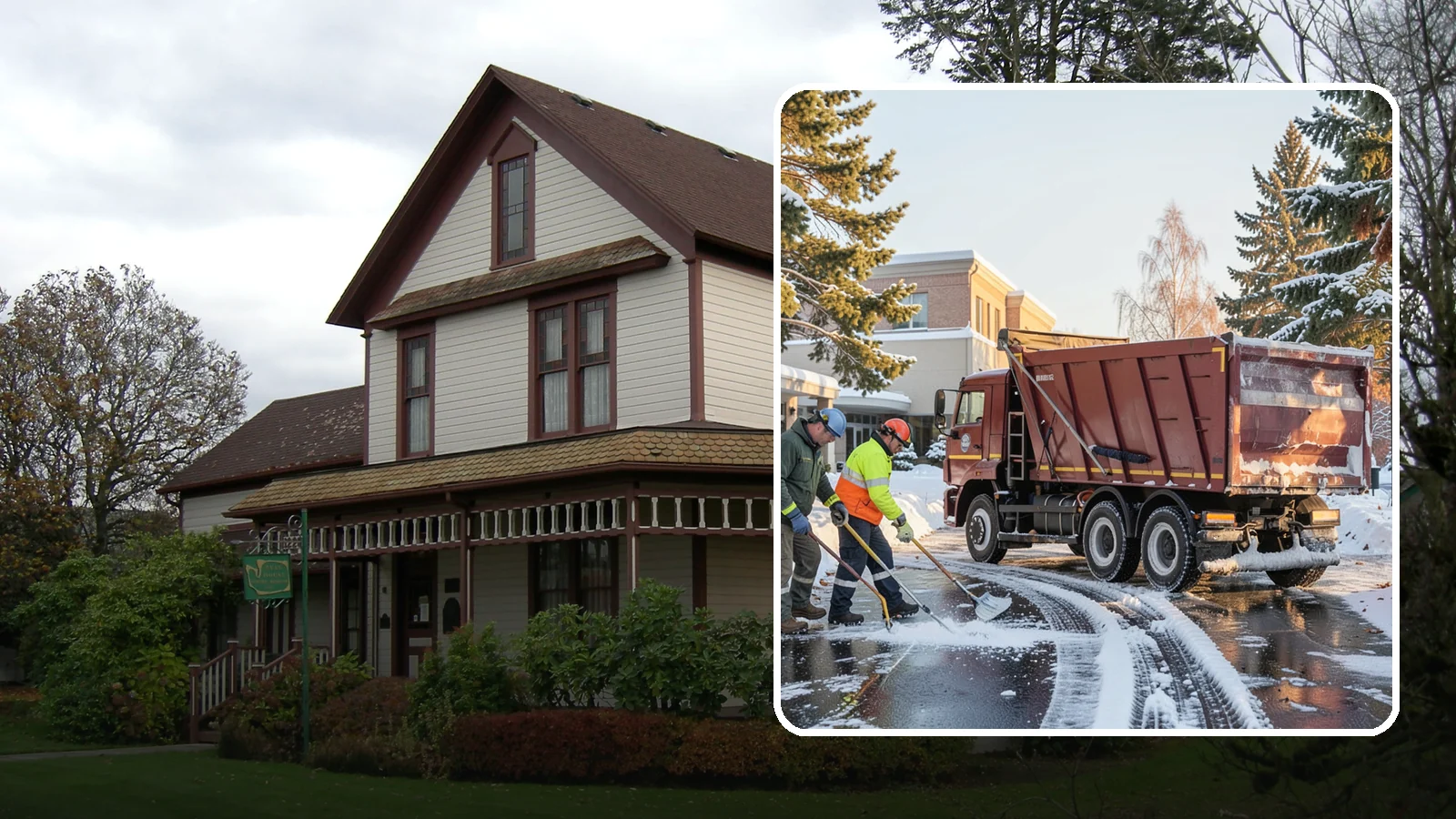 Medical Office Snow Removal in Sumner, Pierce County, WA - Keep patients and staff safe at your medical office with priority clearing of lots, entrances, and accessible routes.