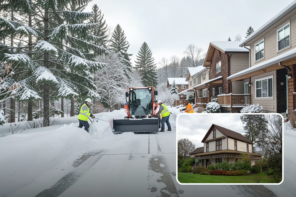 Medical Office Snow Removal in Sumner, Pierce County, WA - Priority clearing for patient drop-off and entrances