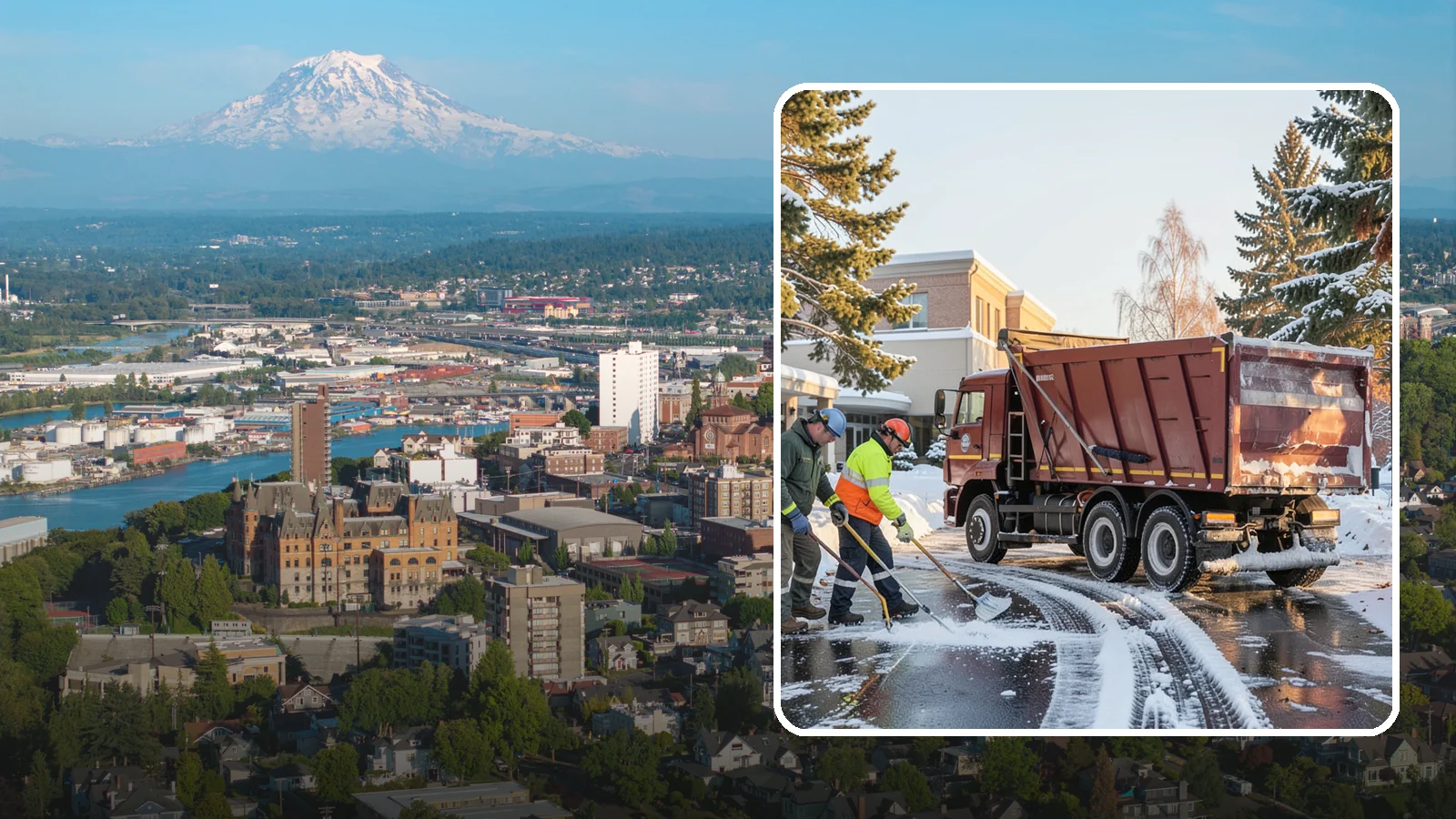 Medical Office Snow Removal in Tacoma, Pierce County, WA - Keep patients and staff safe at your medical office with priority clearing of lots, entrances, and accessible routes.