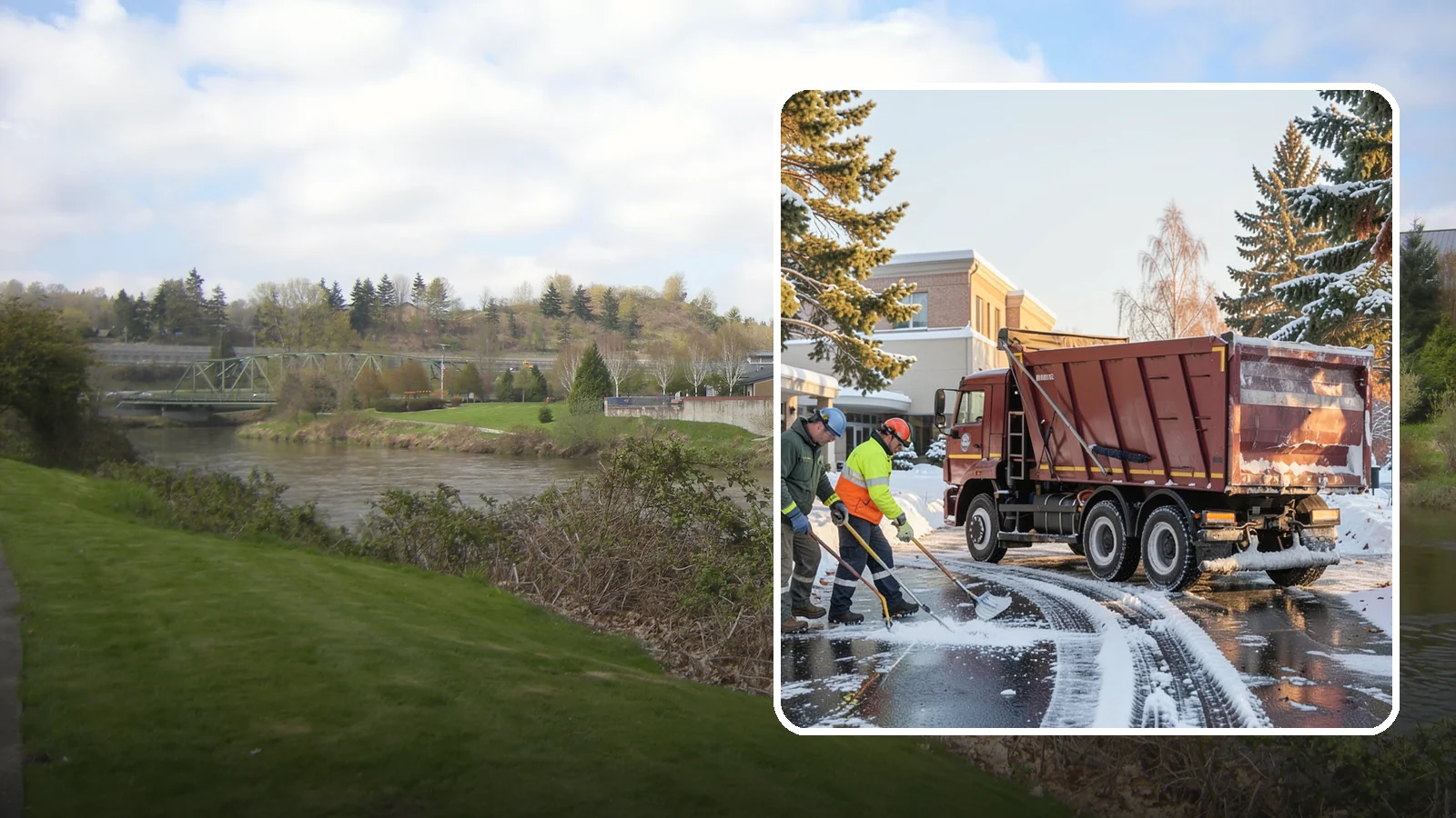 Medical Office Snow Removal in Tukwila, King County, WA - Keep patients and staff safe at your medical office with priority clearing of lots, entrances, and accessible routes.