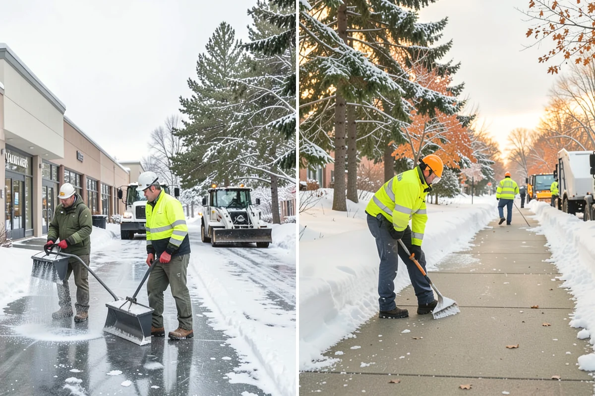 Medical Office Snow Removal in University Place, Pierce County, WA - Identify patient drop-off, accessible stalls, and entry paths