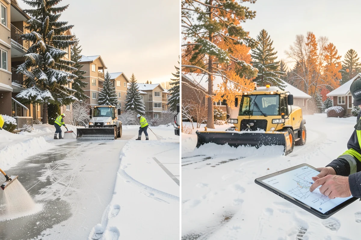 Metal Roof Snow Removal in Anacortes, Skagit County, WA - Identify slide paths and clear the zones beneath the roof