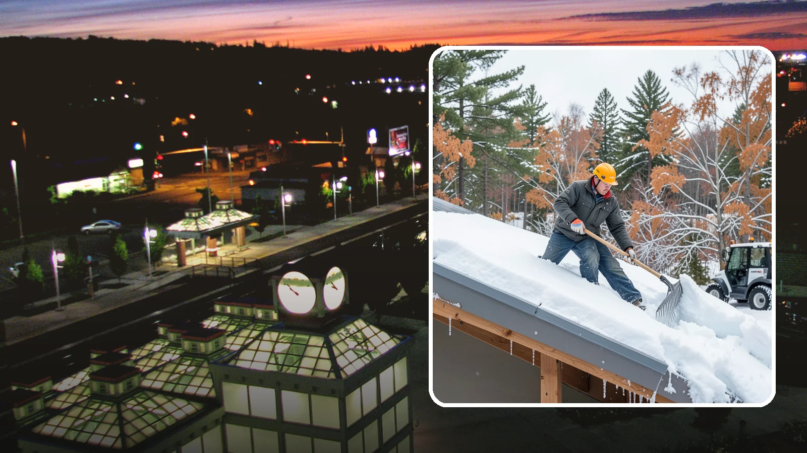 Metal Roof Snow Removal in Auburn, King County, WA - We clear snow from metal roofs safely, managing the sudden slides these slick surfaces are known for.