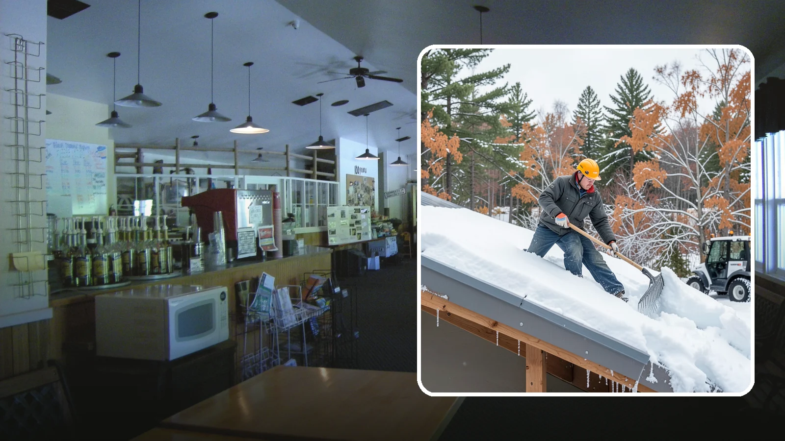Metal Roof Snow Removal in Black Diamond, King County, WA - We clear snow from metal roofs safely, managing the sudden slides these slick surfaces are known for.