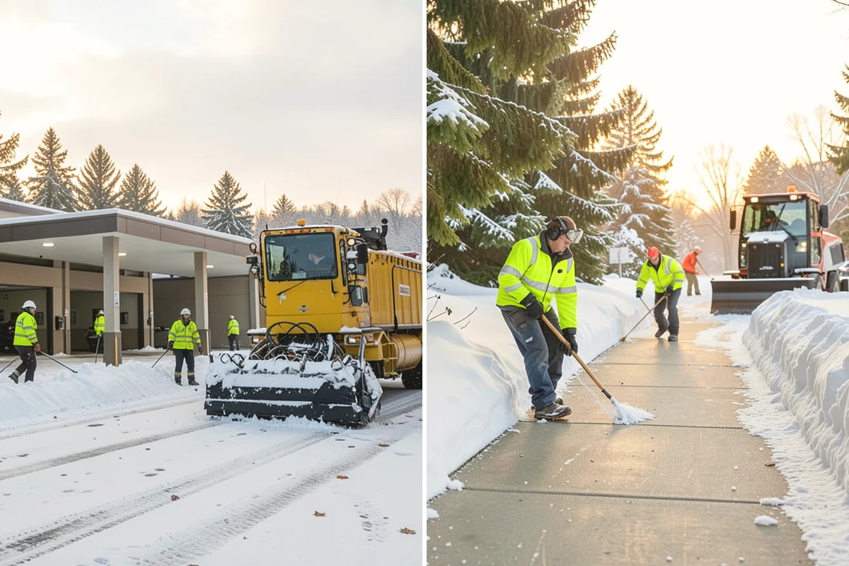 Metal Roof Snow Removal in Black Diamond, King County, WA - Identify slide paths and clear the zones beneath the roof