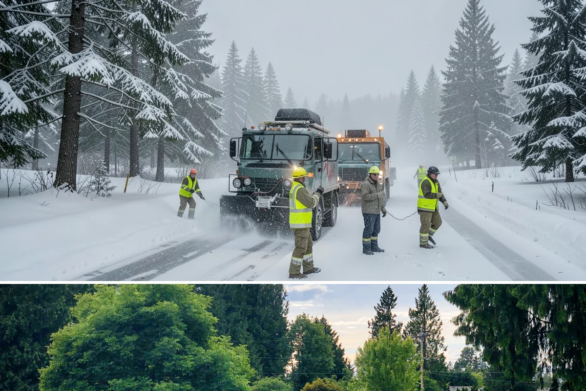 Metal Roof Snow Removal in Bonney Lake, Pierce County, WA - Metal roof snow removal is most needed during heavy wet-snow events from December through February before rain adds load.