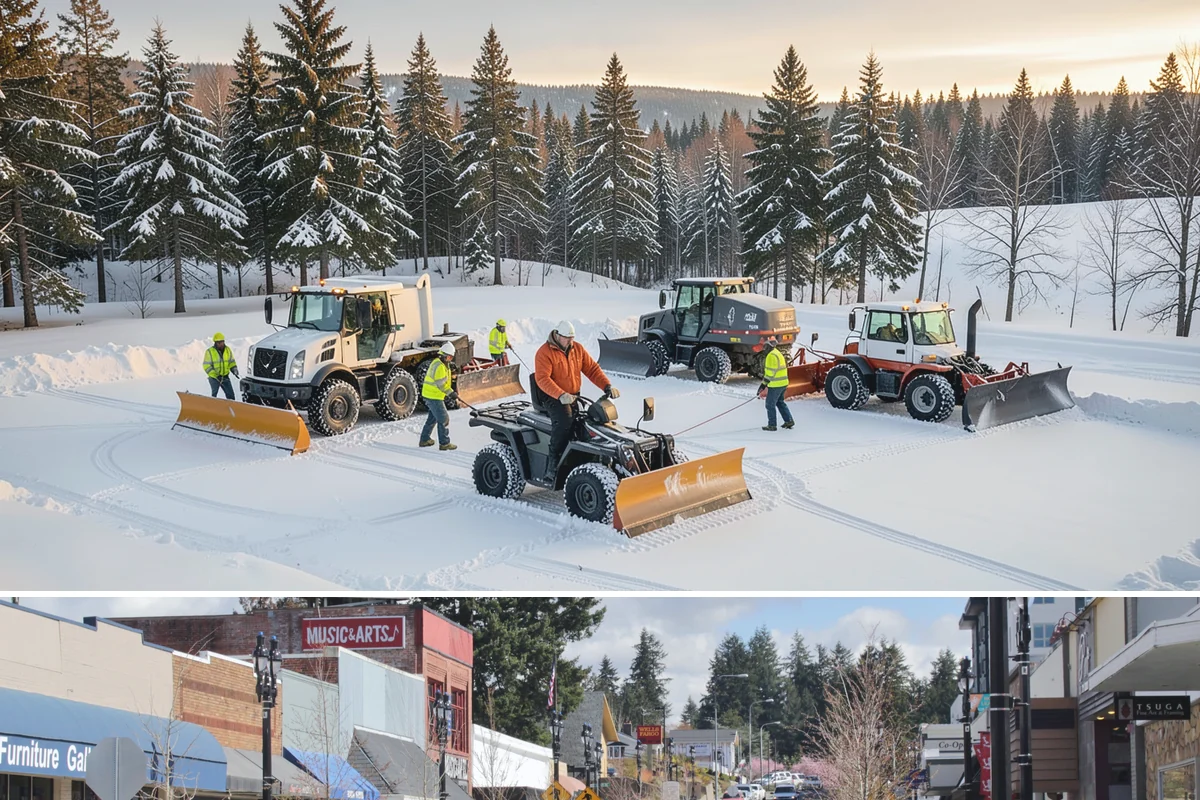 Metal Roof Snow Removal in Bothell, King County, WA - Metal roof snow removal is most needed during heavy wet-snow events from December through February before rain adds load.