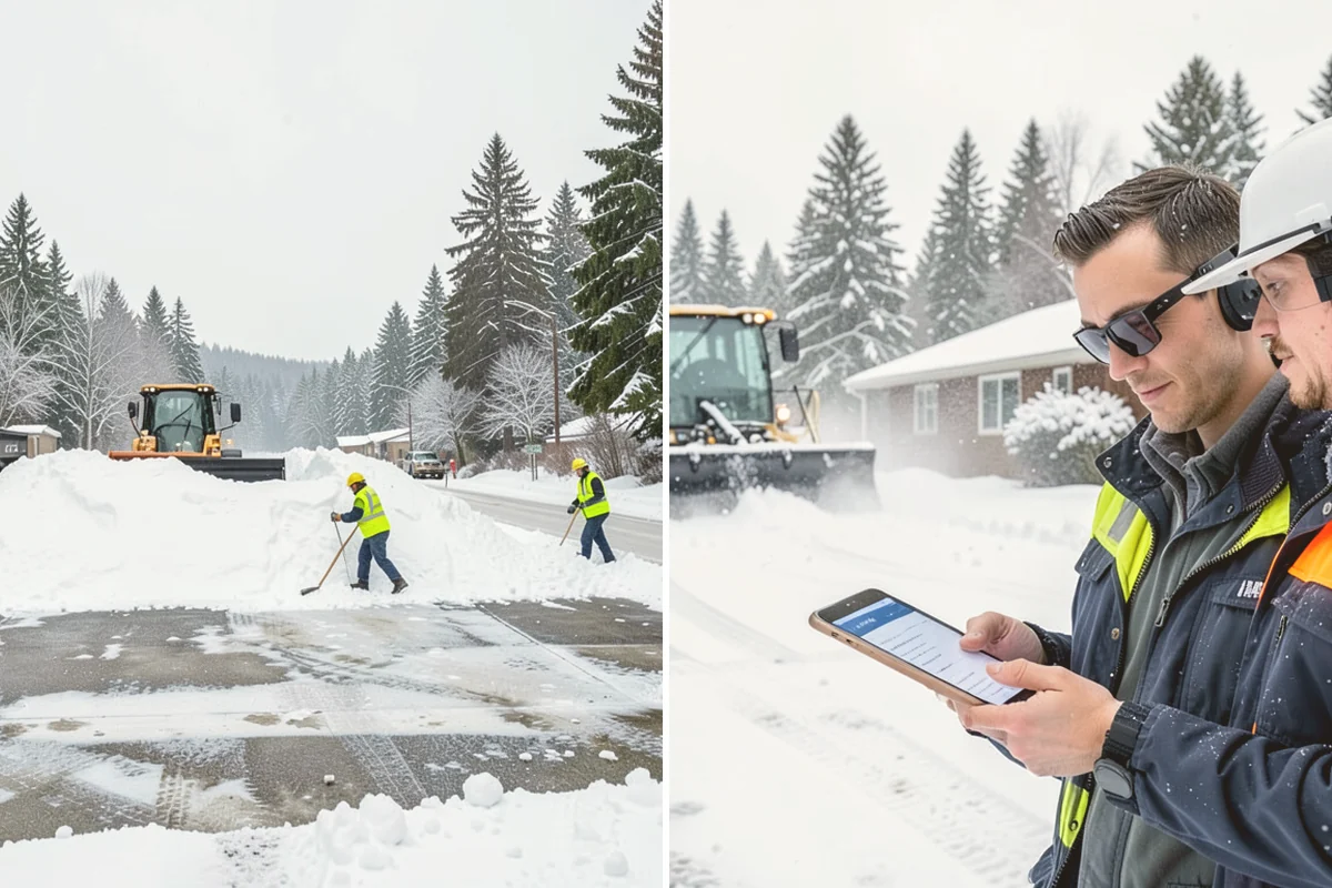 Metal Roof Snow Removal in Brier, Snohomish County, WA - Identify slide paths and clear the zones beneath the roof